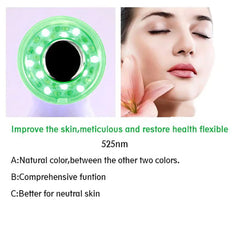 Colorful Ultrasonic Beauty Device for Skin Treatment