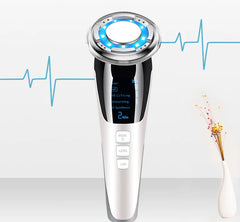 New EMS Facial Cleansing Device with Hot/Cold Light