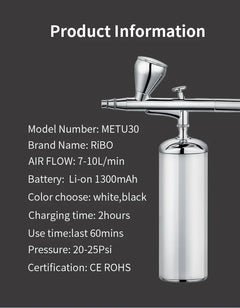 RiBO Handheld High-Pressure Oxygen Infusion Device