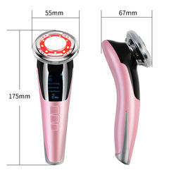 New EMS Facial Cleansing Device with Hot/Cold Light