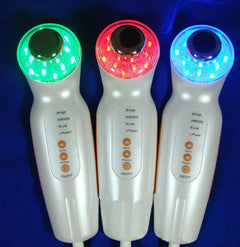 Colorful Ultrasonic Beauty Device for Skin Treatment