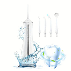 4-in-1 Portable Cordless Water Dental Flosser