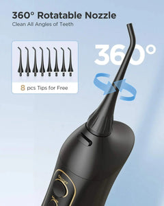 Hangsun Cordless Water Flosser – Black