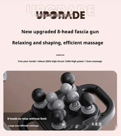 8-Head Hot Compress Massage Gun