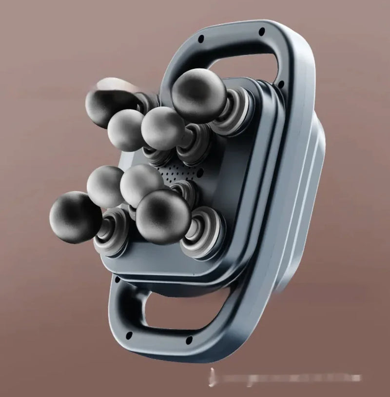 8-Head Hot Compress Massage Gun