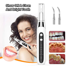 Ultrasonic Electric Tooth Cleaner for Whitening & Stains