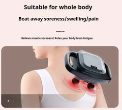 8-Head Hot Compress Massage Gun