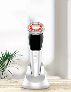 New EMS Facial Cleansing Device with Hot/Cold Light