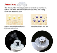 Colorful Ultrasonic Beauty Device for Skin Treatment