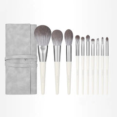 ZOREYA 10-Piece Soft Synthetic Makeup Brush Set