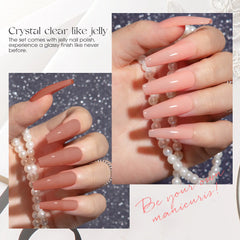 ROSALIND Nail Gel Set with 38 Bottles for Salons