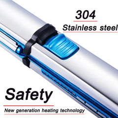 Stainless Steel Hair Straightener and Curler Combo