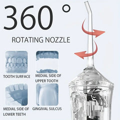 4-in-1 Portable Cordless Water Dental Flosser