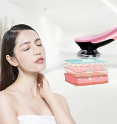 New EMS Facial Cleansing Device with Hot/Cold Light