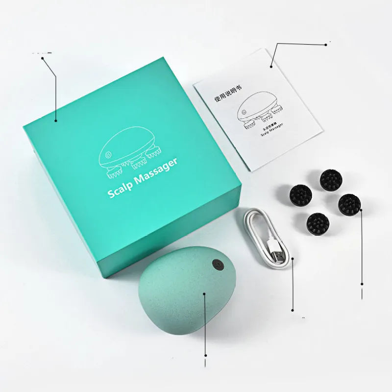 Automatic Scalp Massager