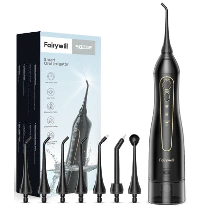 Fairywill 5020 Portable Oral Irrigator with 3 Modes