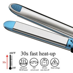 Stainless Steel Hair Straightener and Curler Combo